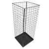Umbrella Holder Metal Entryway Storage Rack Indoor Entrance Walking Stick Stand with Bottom Drip Tray Black