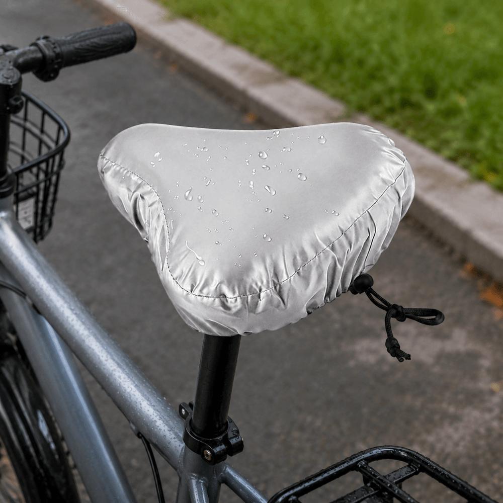 4PCS Washable Bicycle Saddle Cover with Drawstring Cycling Seat Cushion Cover  Bike Seat Protection