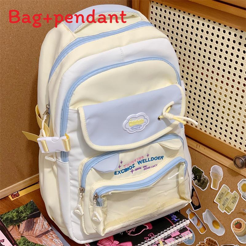 College Style Youth Backpack With Padded Laptop Sleeve And Water Resistant Material
