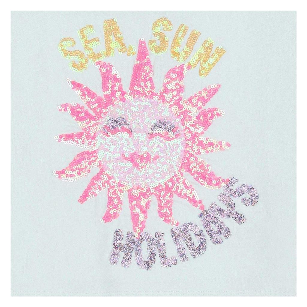 Billieblush Girls Sequin Regular T-Shirt