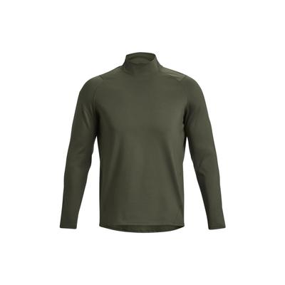 Rush Coldgear Mock Long Sleeve Casual Shirt Men Tops Green 1366059-390