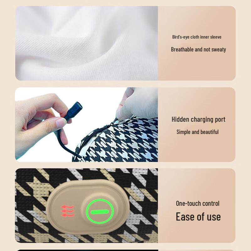 SKG T1 Series Heated Lumbar & Back Massager Pillow