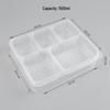 Disposable 5-Compartment Takeout Lunch Boxes