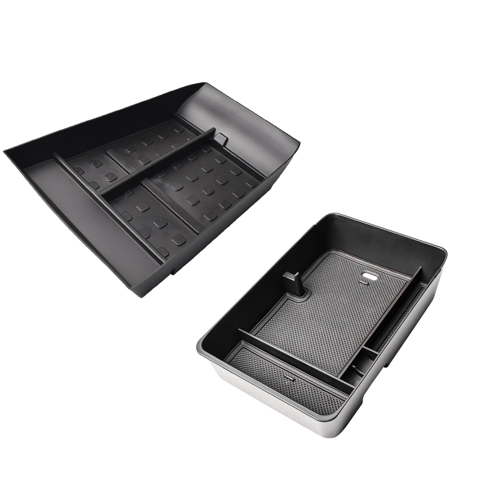 

Органайзер центральной консоли 2 шт. для 2025 Hyundai Santa Fe, нижний подстаканник, подлокотник, ящик для хранения, лоток центральной консоли, аксессуары из АБС-пластика