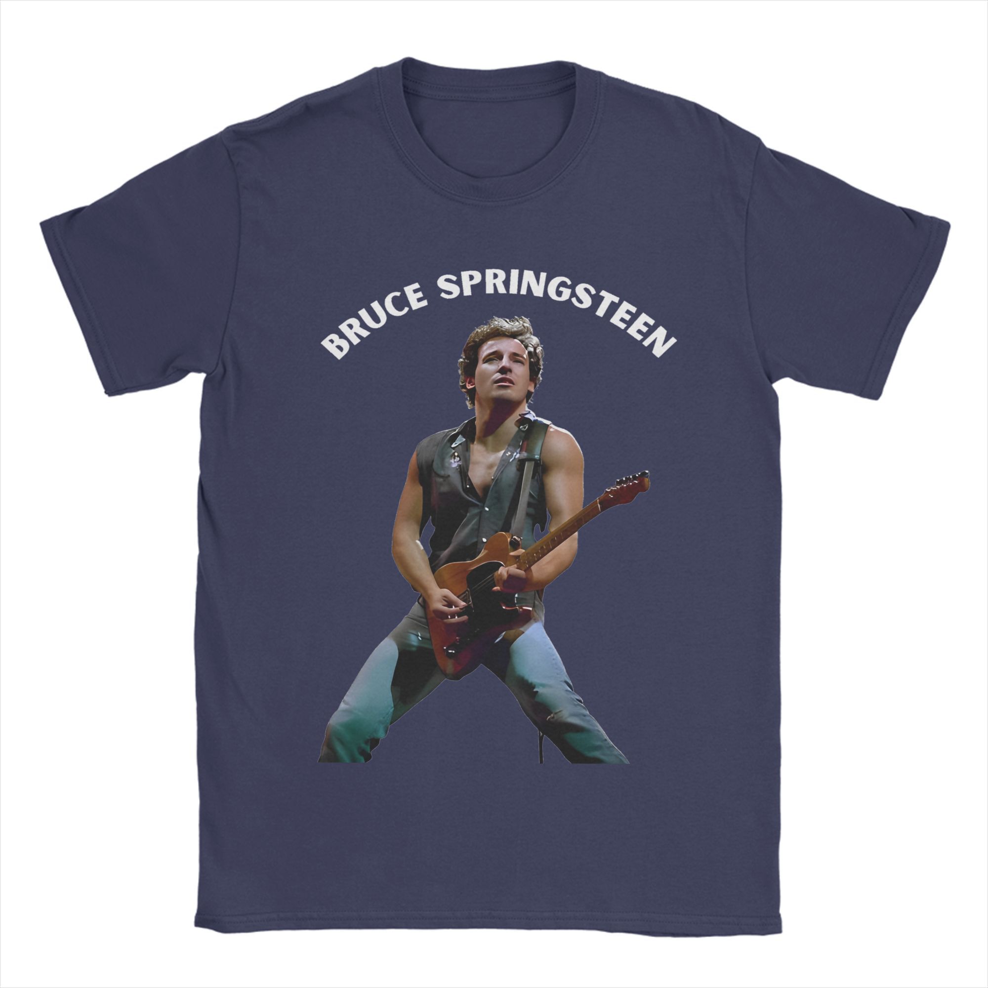 

Men s Jungleland Soft T Shirts Bruce Springsteens Pure Cotton Clothing Funny Short Sleeve Crew Neck Tee Shirt Gift Idea T-Shirts 4XL