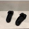 Fashion Flat Shoes for Women Spring Autumn 2025 New Casual Pointed Bow Green Black Plus Size 42 43 44 Women's Shoes Ladies Loafers
