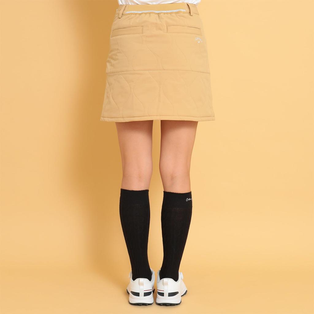 Callaway Padded Skirt Golf C24228204 SS Women's (8-Way Stretch, Water-Repellent) / / 1040_Beige