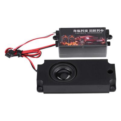 Dilwe Motorljudssimulator, RC-bil Motormodul, 110 Skala RC-bil Motorljud med Högtalare, Simulerad Moduluppsättning Simulator