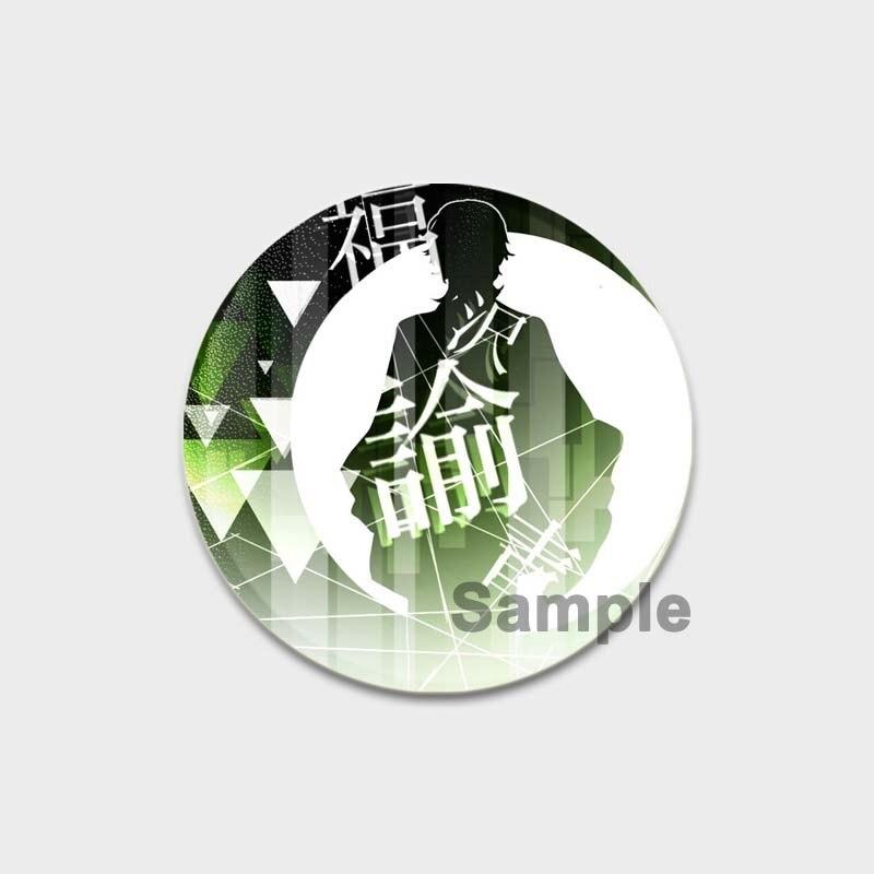 58MM 58mm Anime Bungo Toulaví psi Cosplay Odznak Roztomilá brož Nakajima Atsushi Kolekce Dazai Osamu Smaltované špendlíky na oblečení do batohu