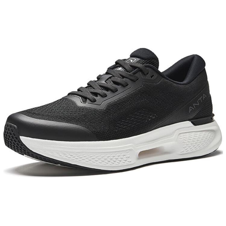Anta Divine Run 11 Slip Resistant And Breathable Low top Training Shoes Men's Black 112527718-3