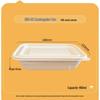 Degradable Rectangular Meal Boxes