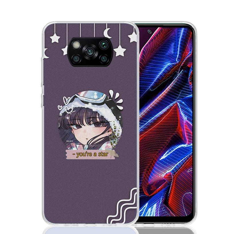 Komi Can't Communicate Case Phone Cover for Xiaomi Redmi Note 10 9 9S 8 8T 7 5 Pro Mi 12T 11T 10T 9T 12 11 Lite A3 A2 Trend Fund
