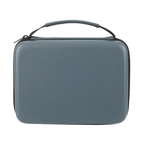 

Большая сумка для игровой консоли, противоударный водонепроницаемый игровой контроллер, дорожный чемодан с регулируемой ручкой для Sony для PS5 серый