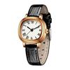 Women's Wristwatch, Analog Wrist Watch, Waterproof, Square Type Wristwatch, Fashionable, Cute, Simple, Leather Strap, Fashion, Gift, Birthday