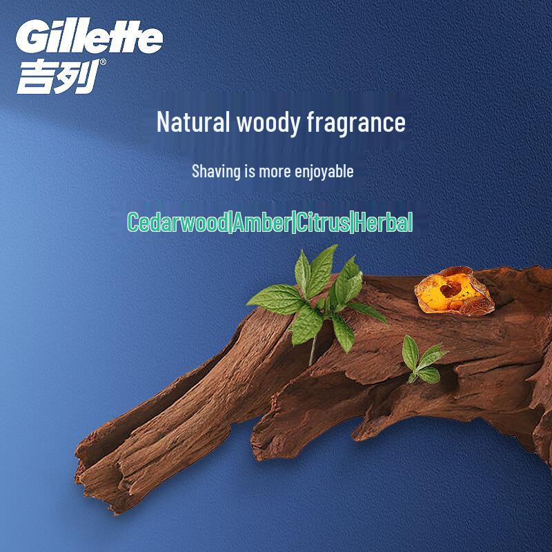 Gillette Fresh Green Tea Shaving Foam