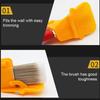 1 Set Profesional Edger Paint Brush Home Household Decoration Interior Wall Roof Detail Paint Brush Multifunctional Household Cleaning Brush