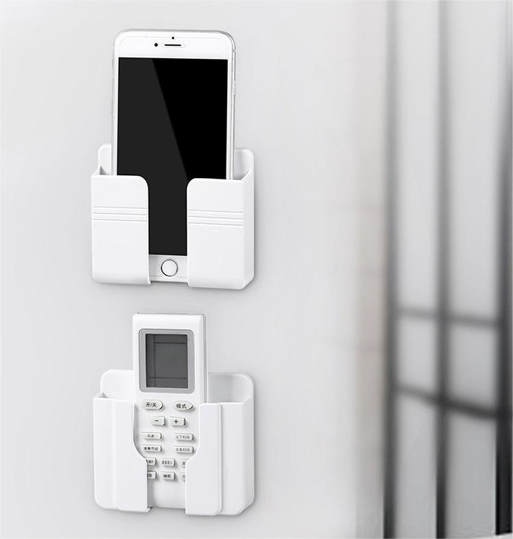 Universal Wall Holder For Phone, Remote Controls, Cable, Wall Shelf