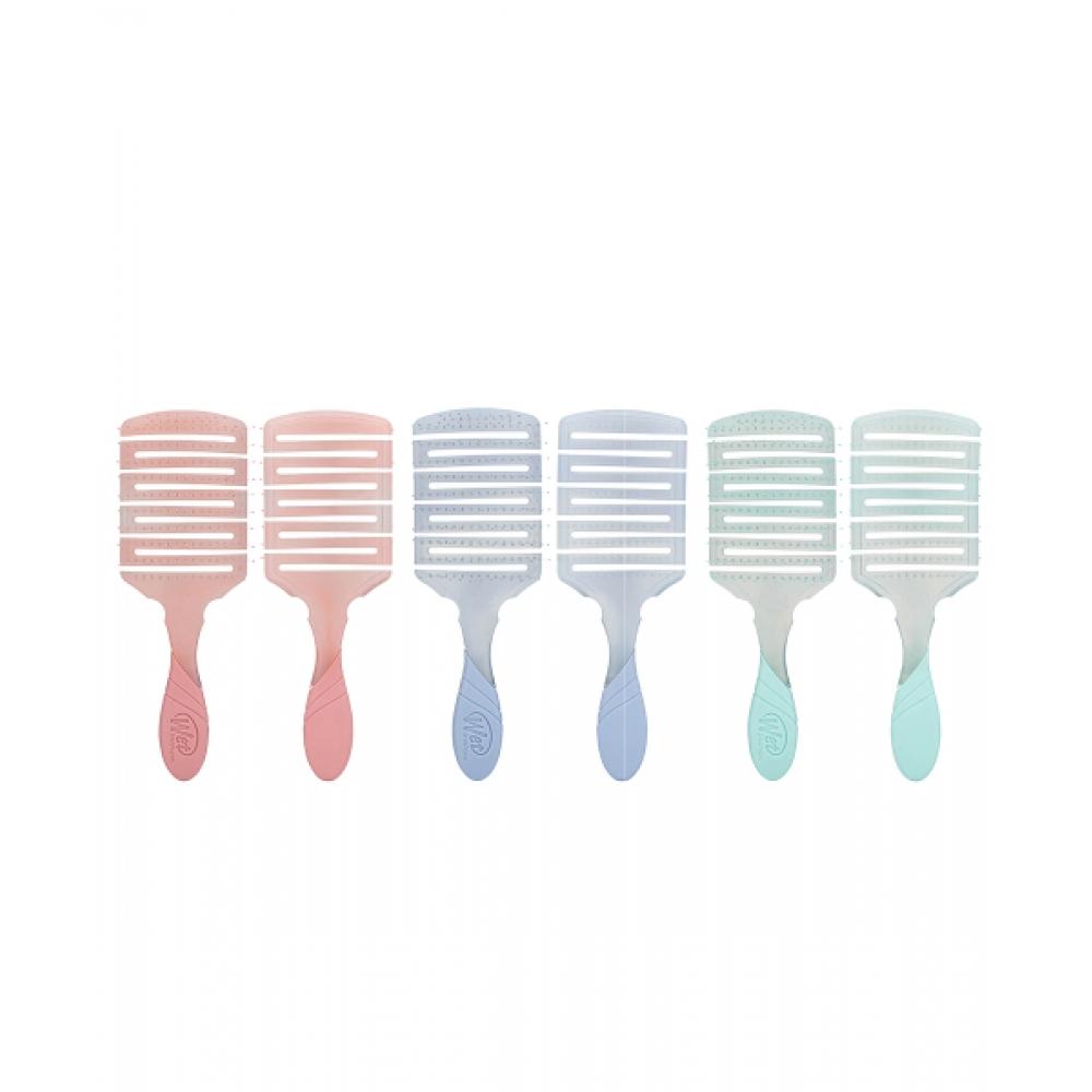 WetBrush Hair Brush Pro Flex Dry Paddle Hydro Tie Dye Teal