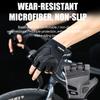 Bicycle Gel Half Finger Gloves Anti Slip Sweat Proof Shockproof for Mountain Bike Road Cycling Comfortable Grip