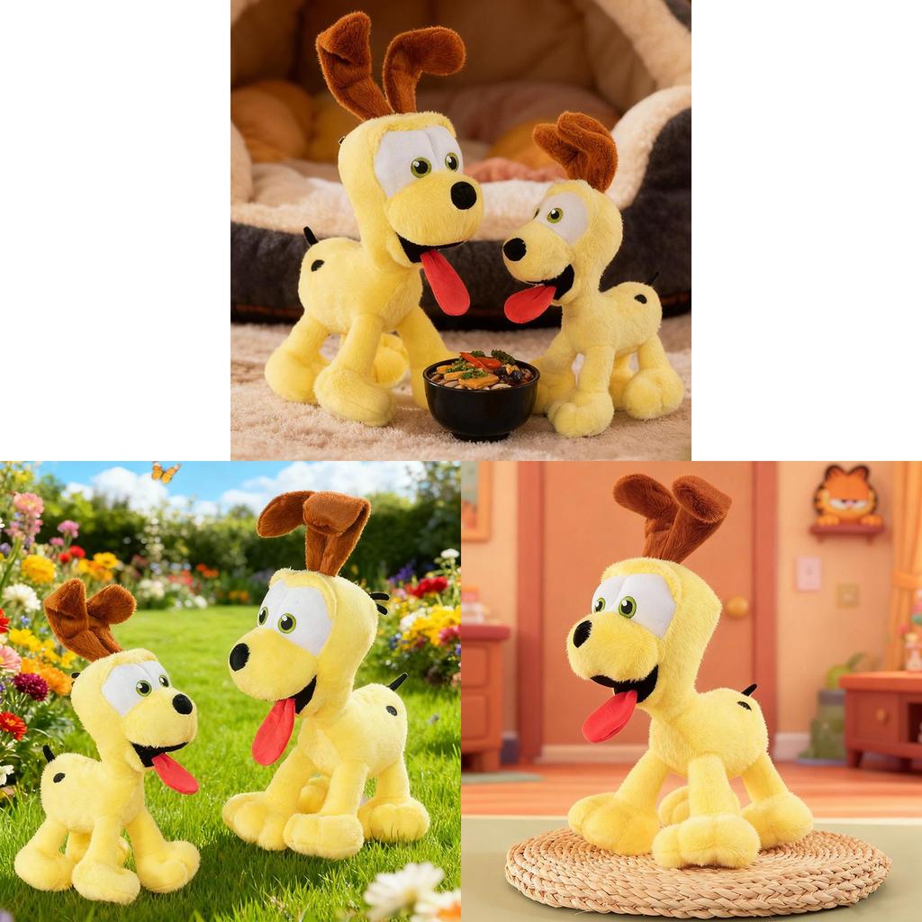 The Garfield Show Plush Toy Dog With Pp Cotton Filling For Kids And Adults Perfect For Sleeping And Hugging