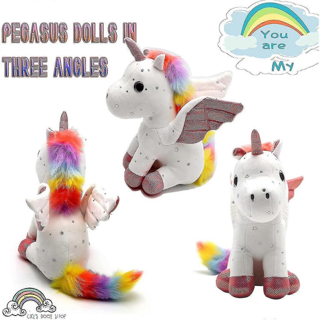 26-27 Children's Rainbow Unicorn Plush Toy