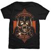 Motorhead Orange Ace T-Shirt Black New