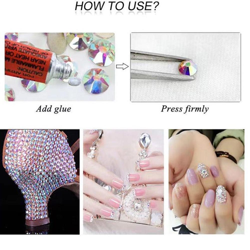 Rhinestones Stones And Crystals Strass White 1440pcs
