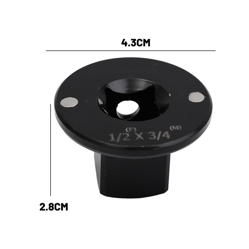 Low-Profile Impact Drive Socket Adapter Set Power Tool Parts Auto Repair Accessories 1/4 To 3/8 Inch Drive Ratchet Converter