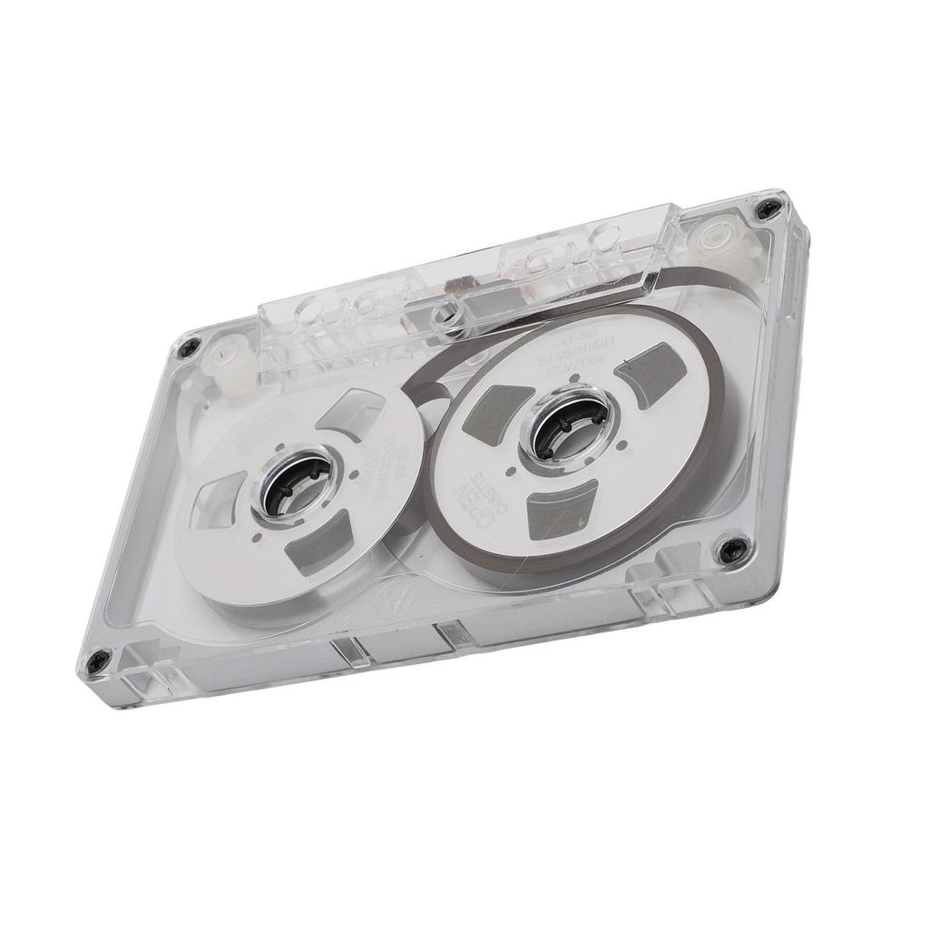 Reel To Reel Blank Sound Cassette Tape   Homemade 55 Minutes Aluminum Empty Cassette Tape for Music Recording