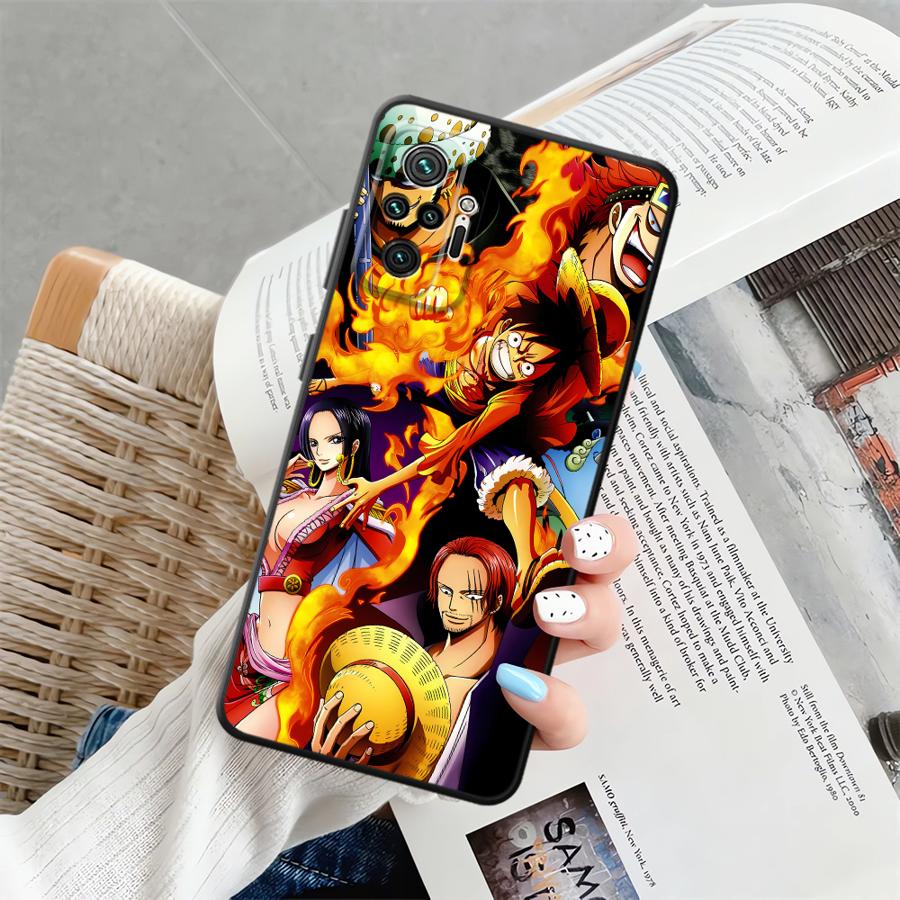 Funda Phone Cover Case for Xiaomi Redmi Note 11S 12S 11 13 12 Pro Plus 10 9 8 Pro 9s 10S Cool Luffy ACE