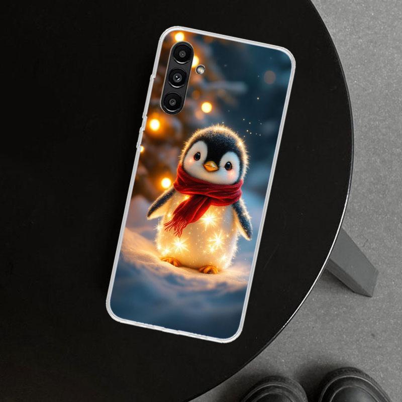 

Christmas Penguin Phone Case Cover for Samsung Galaxy A17 A16 A26 A36 A56 A57 A37 A15 A25 A35 A55 A14 A24 A34 A54 A13 A23 A33 A5 Samsung A56