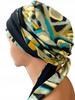 Turban Damski Benay 524-05 Dwustronna Chusta Modna Dla Każdej Kobiety