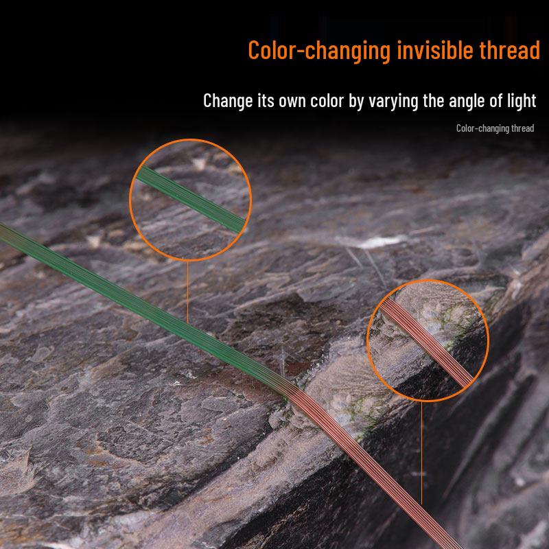 Super Soft 100m Invisible Color Fishing Line - Strong Tensile Nylon for Sea Fishing.