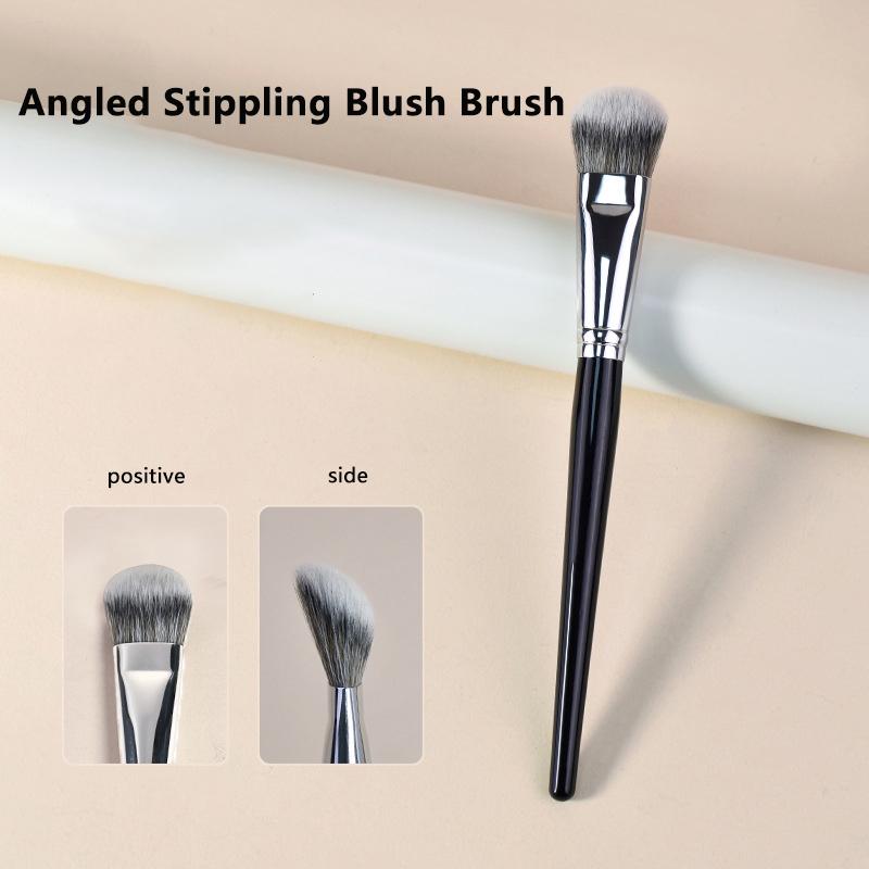 Slope Blush Brush Soft Synthetic Blush Sculptant Makeup Brushes Small Precise For Powder High Gloss Women Beauty Cosmetic Tools