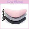 Memory Foam Lumbar Pillow For Pregnancy And Bed Support With Cotton Cover For Home And Car Use