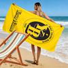 Name Custom BSC Young Boys Print Beach Towel, Large Soft Quick Dry Towel for Beach Camping Swimming