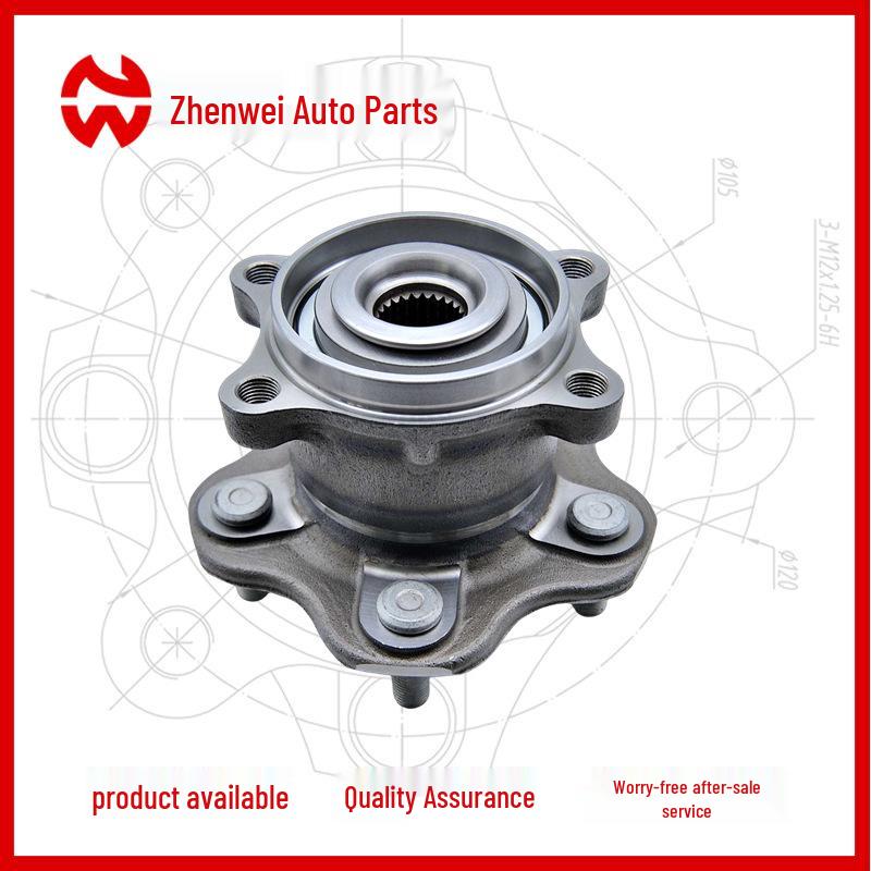 

43202-JG200 Ступичный узел Подшипник задней ступицы для Nissan Qashqai 4WD 16X16X16