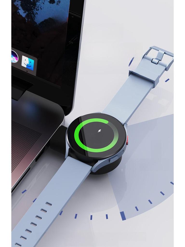 USB Dual Mode Wireless Charger for Samsung Galaxy Watch7/6/5/4/Active2/S3