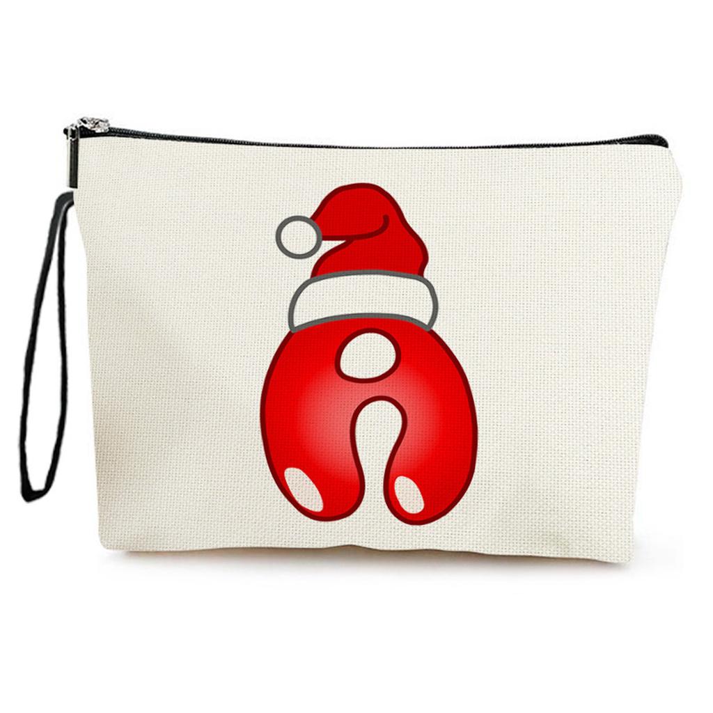 Christmas Candy Cosmetic Bag Women's Portable Storage Bag
