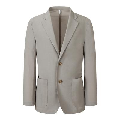 Sieg Poly Out-Pocket Setup Jacket Beige (Piead4033)