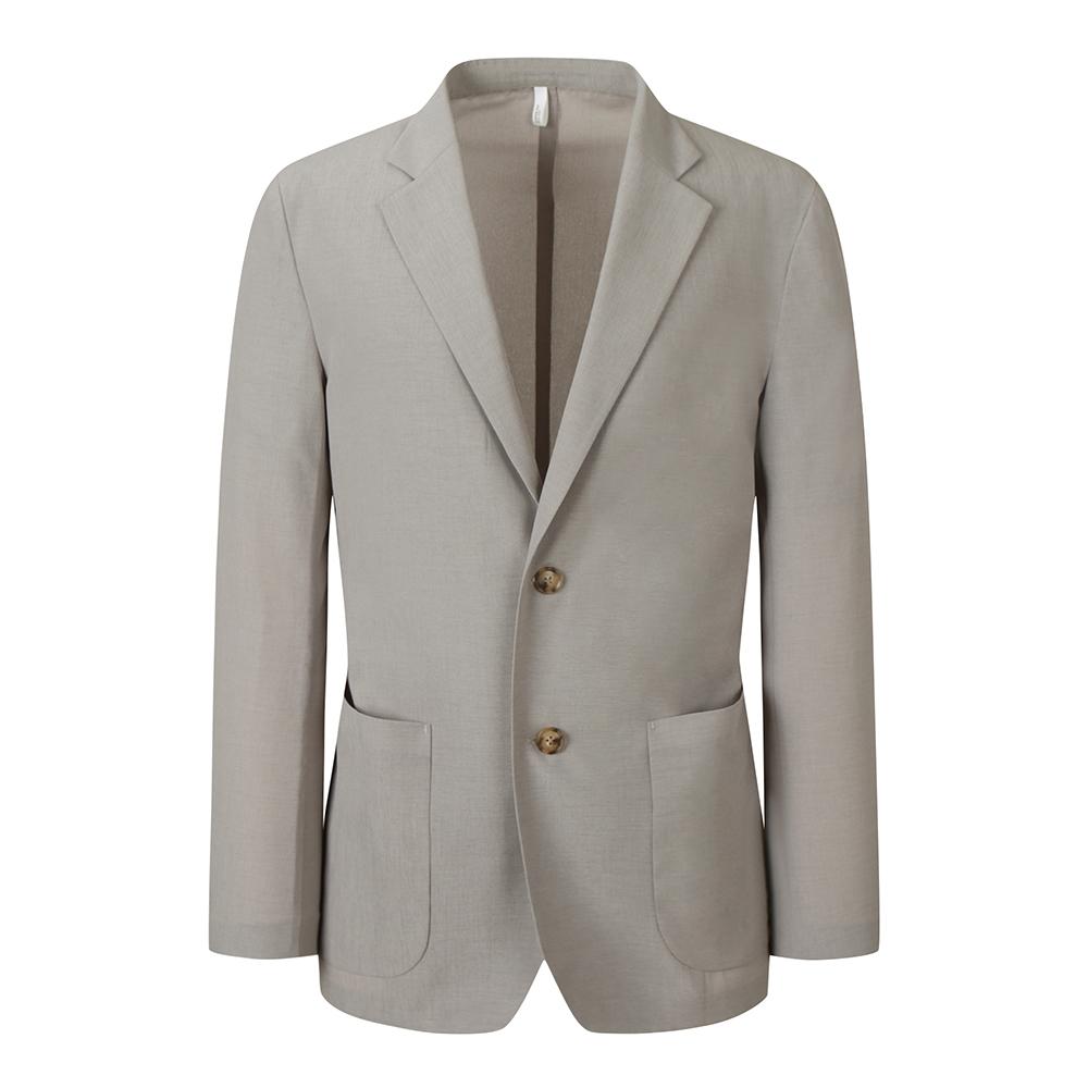Sieg Poly Out-Pocket Setup Jacket Beige (Piead4033)
