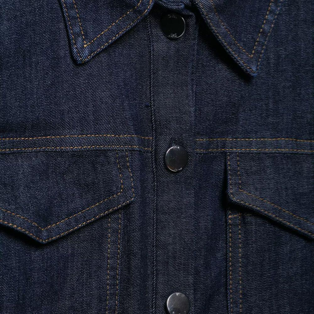 2025 Spring/Summer Women's Slim Fit Sleeveless Denim Dress with Simple Lapel