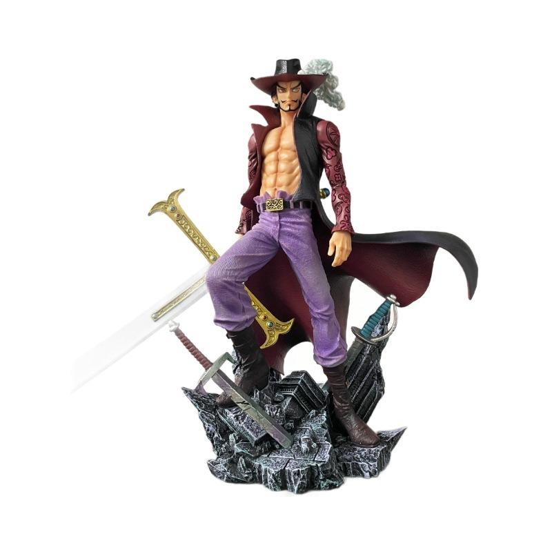 2026 New  Anime Figure Eagle Eye Dracule Mihawk Top Figure Model Statue Toys Collection Ornaments Doll Gift Party Gift