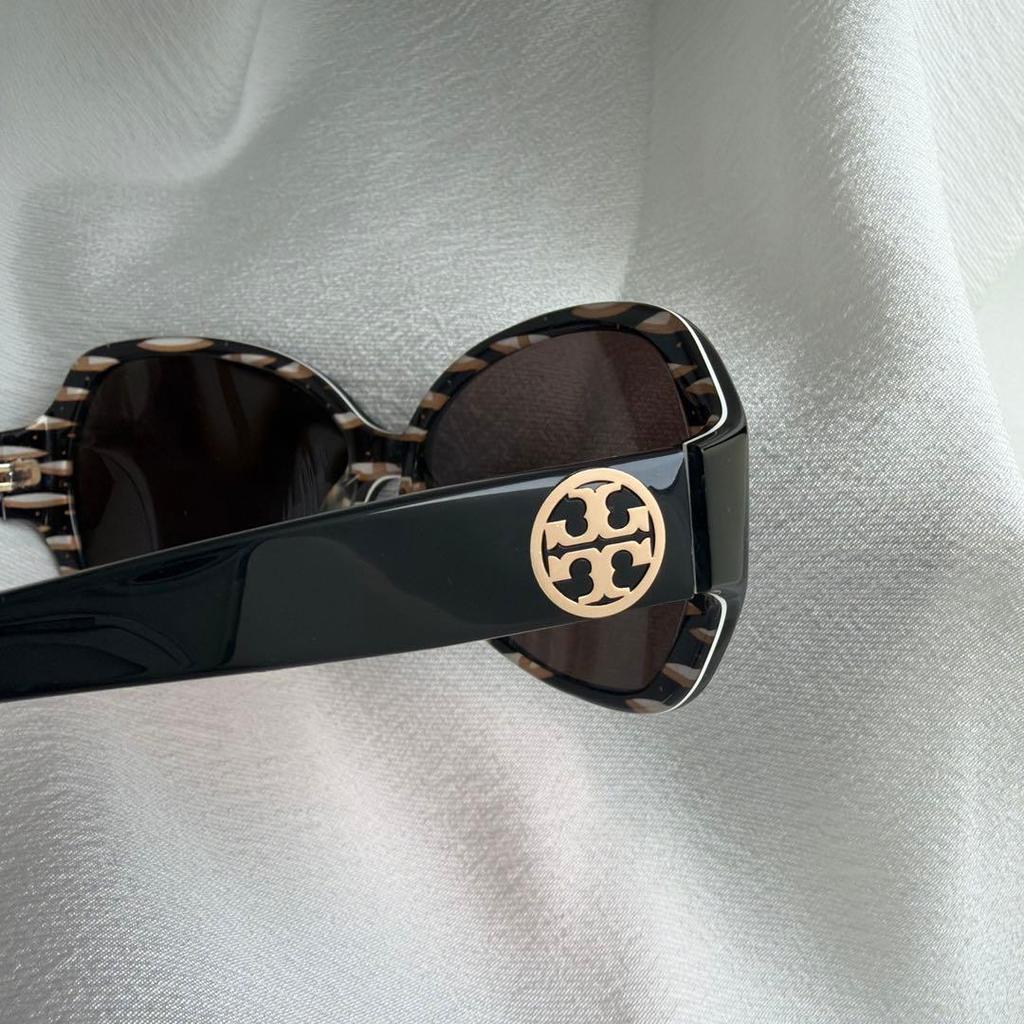 Used Tory Burch Sunglasses Black White