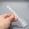 European and American Style Snowflake Rhinestone Hair Clips for Adults and Children, Mini Hair Clips for Braided Hairstyles, Bridal Side Hair Clips