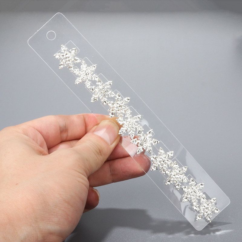 European and American Style Snowflake Rhinestone Hair Clips for Adults and Children, Mini Hair Clips for Braided Hairstyles, Bridal Side Hair Clips