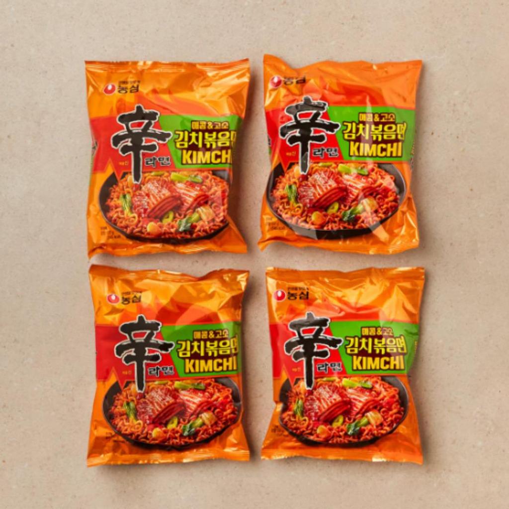 [NEW][Nongshim] Shin Ramen Kimchi Stir-fried Noodles