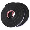 Self-Adhesive Black EVA Foam Strip for Cushioning and Window Sealing 