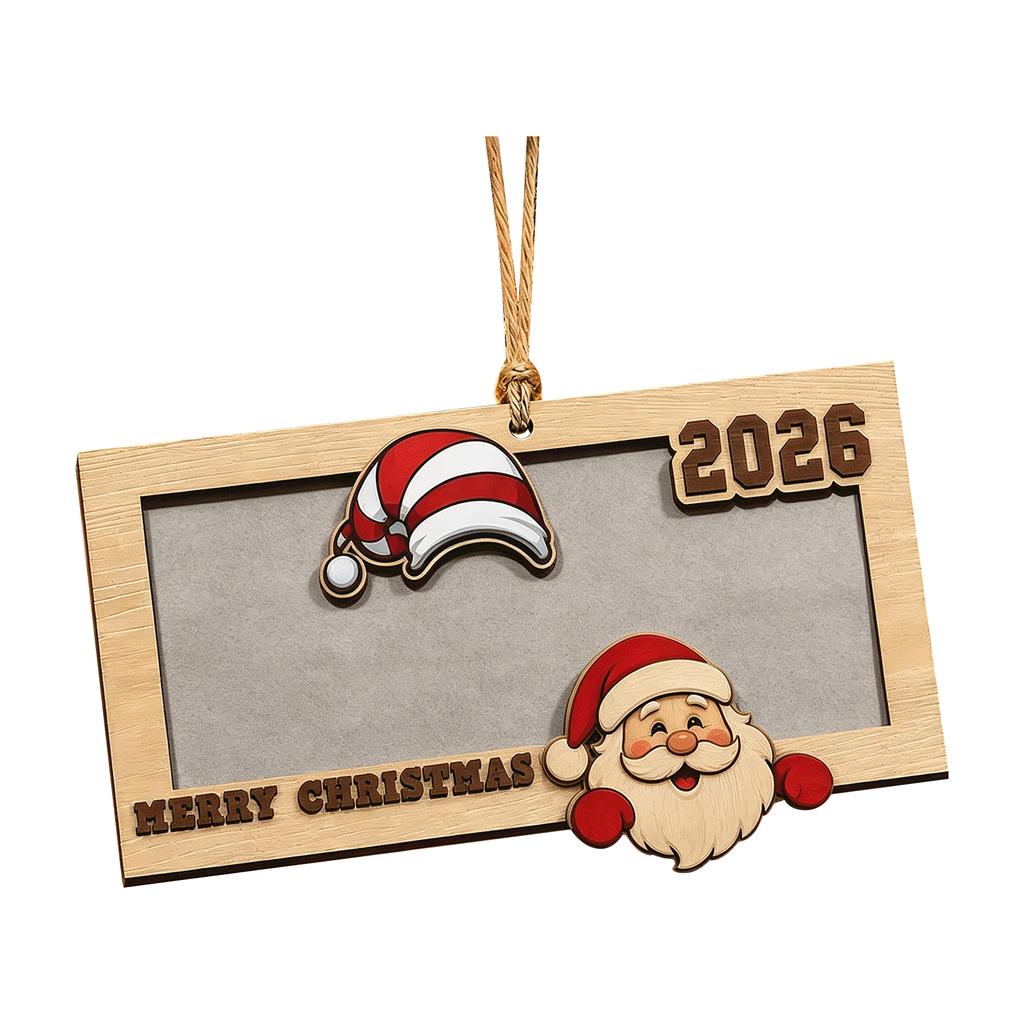 Christmas Wooden Clip for - Wooden Holder for Men and Women -