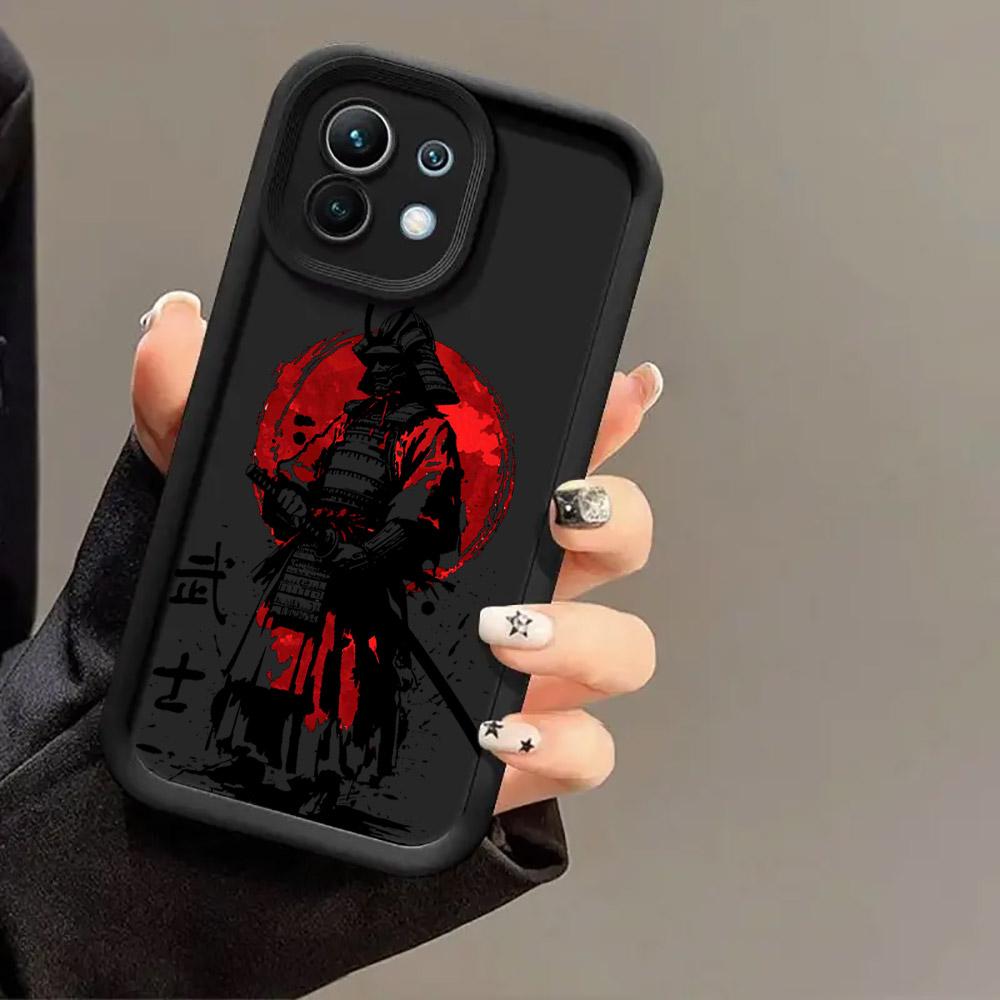 Japanese Vagabond Samurai Red Sun Case For Xiaomi 15T 14T 13T Pro 15 Ultra 17Pro Max Poco F7 X7 X6 F5 M6 M7 Pro Soft Phone Cover